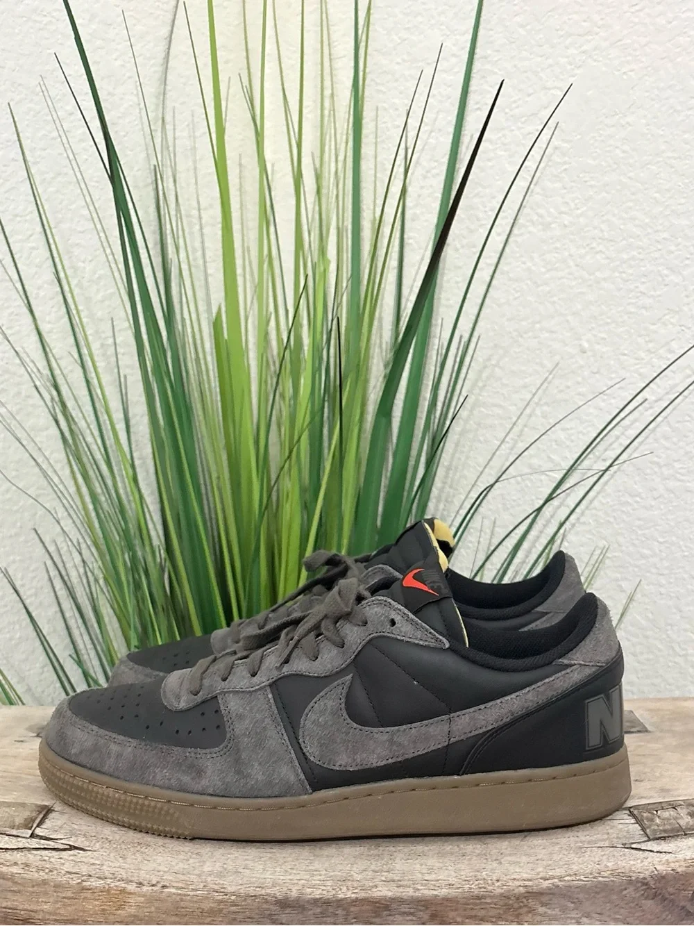 Nike Terminator Low Gray Black Sneakers